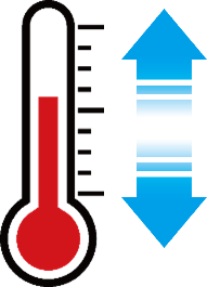 Temperature Label - Thermometer